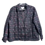 EUC C. J. BANKS Embroidered Denim Zip Photo 0