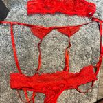 3 piece small outfit set Red Photo 4