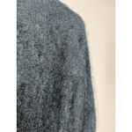 Wednesday's Girl Eyelash Midi Sweater Dress Womens Sz XS Fairy Grunge Witchy Blue Photo 3