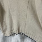 Rails  Joanna Wool & Cashmere Sweater Pullover Snow Globe Cream Metallic Size Med Photo 3