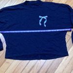 Aerie Cozy Long Sleeve Mockneck T-Shirt Navy Blue size medium Photo 7