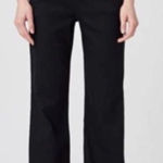 3x1  NWT Black Split Flare Jeans Size 24 Seen on Bella Hadid Photo 0