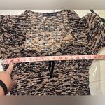 ZARA  Animal Print Mini Dress Bow Leopard Print Size Small 4-6 Fall Fashion Photo 4