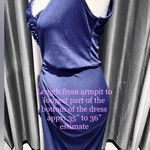 NWOT Sexy Bodycon Royal Blue Women’s One Shoulder Split Pencil Cocktail Dress Photo 11