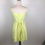 Banana Republic  light yellow button up belted linen blend strappy sundress 6 Photo 6