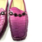 Stuart Weitzman Size 9 Clog Pink Open Back Loafer 1.5" Heel Rhinestone Business Photo 4