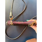 Dooney & Bourke Vintage Rare Purple Mini Cavalry Crossbody Punk Goth Bag Photo 6