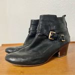 Coach  Pauline Leather w/ Buckle Detail Zip Up Ankle Boots Size 8 Photo 5