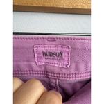 Hudson Women’s Size 28 Pinky Purple Straight Leg Jeans with Logo on Front & Back Photo 5
