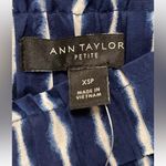 Ann Taylor NWT  Blue Tie Dye Midi Tierd Skirt! Photo 4