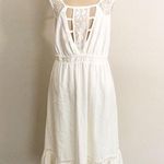 Urban Outfitters | NWOT WHITE MIDI CROCHETED DRESS Photo 0