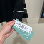 NWT MSK. Bell sleeved rhinestone top Black Photo 2