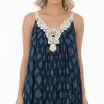 onetheland small blue floral summer shift dress Photo 0