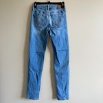 American Eagle  Women's Jegging Jeans Size 0 Skinny‎ Stretch Light Blue Denim Photo 4