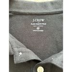 J.Crew  Womens Flex Pique Short Sleeve Untucked Polo Shirt Top Black Size M Photo 5