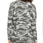 Chaser  Small Camo Cozy Pullover Sweatshirt Gray Small NWT Photo 1
