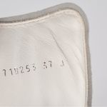 Alexander McQueen NEW Oversized Sneakers Sequin Beads White Red Leather Size 37 Photo 11