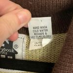 Storybook Knits Outdoor Classic Moose Santa Fe Fringe Cardigan Sweater Brown Photo 5