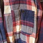 Mudd [] small button down plaid blue red flannel Photo 1