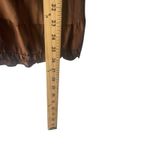 Agenda‎ Y2k Women's Size Large Brown 2000s V Neck Blouse Photo 6