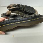 Dr. Martens Dr Marten Vintage Black Leather Fisherman Sandals Women’s 12 Chunky Lug Sole 90s Photo 2