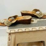 Jack Rogers Mid Wedge Gold sandal flip flop size 8 Photo 5