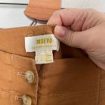 Anthropologie Maeve By  Womens Relaxed Leg Trouser Pants Linen Blend Size 2 Photo 3