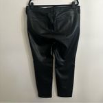 Torrid  Perfect Skinny Faux Leather Mid Rise Pant Womens size 14S NWOT deep black Photo 4