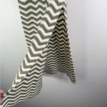 4th & Reckless Green White Chevron Knit Midi Skirt Size XXL Photo 3