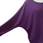 Zanzea Oversized Batwing Lightweight Pullover Sweater Size Large Purple Photo 5