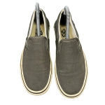 Vans  Classic Slip-On‎ Charcoal Gray Unisex Canvas Sneakers Men's 6.5/Women's 8.0 Photo 3