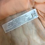 Massimo Dutti  Studio Sheer Blouse Pink peach size medium NWT Pussybow tie front Photo 6