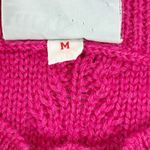 David Meister Vintage Meister Wool Sweater Women's Medium Pink Cable Knit 100% Wool Hong Kong Photo 5