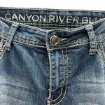 Canyon River Blues  Bootcut Western Button Flap Embroidered Rhinestone Jeans 31 Photo 8