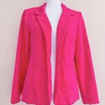 Cato Hot Pink Long Sleeve Blazer Photo 0
