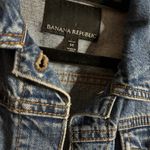 Banana Republic Denim Jacket by . Size Med. Classic Thick Denim NWOT Photo 4
