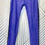 Beyond Yoga  Lattice Side Long Legging Purple Spacedye Black Stripe Size XS Photo 0