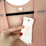 We Are HAH (Hot As Hell) Mama C Long Sleeve Copper Rose Sheer Lace Maxi Dress Pink Size M Photo 9