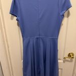 Alex Marie Blue Fit and Flare Dress With Pockets Photo 1