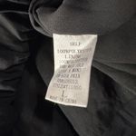 Savanna Jane Large Peplum Top Floral Embroidered Swiss Dot Lined Ruffled Crochet Black Photo 9