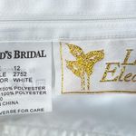 David's Bridal Lady Eleanor David’s Bridal Gown White Strapless Chapel Wedding Dress Size 12 Photo 13