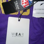 NFL WEAR by Erin Andrews Minnesota Vikings  drawstring crop top Large NWT Photo 5