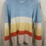 Urban Outfitters  Striped Crewneck Sweater size S Multicolor Long Sleeve Cozy Photo 0