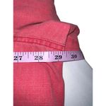 Coldwater Creek Jacket Womens Washed Red Cotton Pullover Denim Hooded Size 3X Photo 10