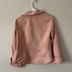 Sharon Young Pink Suede Blazer Photo 4