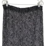 Retrelogy Women’s Wide Leg Cropped Pants Black Size XL Photo 7