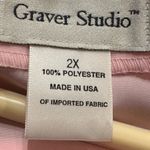 Graver Studio Light Pink,Light Spring Cardigan 1 Button Jacket Sz 2X. Pink Photo 8