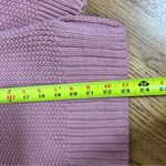 Lucky Brand  | Blush Pink Chunky Knit VNeck Sweater Size S Photo 8