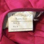 Burberry  LONDON Women’s Red Diamond Quilted Jacket Size S Photo 8