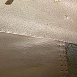 Vintage Mid Century Disco Square Toe Colorblock Leather Pumps Heel 9.5 MCM Retro Orange Photo 9